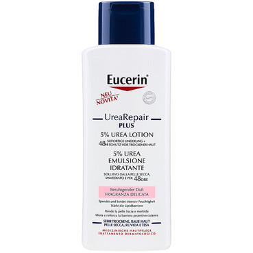 Парфумований лосьйон для тіла із сечовиною 5% Eucerin UreaRepair PLUS Lotion 5% Urea фото