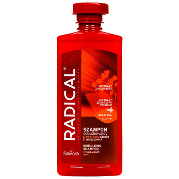 Шампунь восстанавливающий для поврежденных волос Farmona Radical Rebuilding Shampoo For Damaged Hair фото