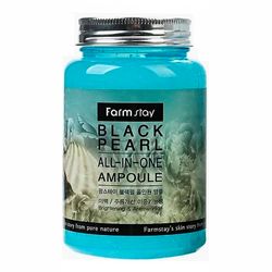 Многофункциональная сыворотка с черным жемчугом FarmStay Black Рearl All-In One Ampoule фото