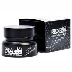 Крем для контура глаз с муцином черной улитки FarmStay Black Snail All-In-One Eye Cream фото
