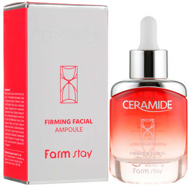 сироватка для обличчя з церамідами farmstay ceramide firming facial ampoule фото