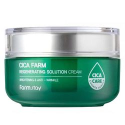 Крем з екстрактом азіатської центелли FarmStay Cica Farm Regenerating Solution Cream фото