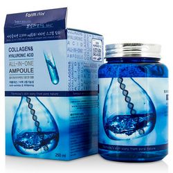 Ампульная сыворотка с коллагеном и гиалуроновой кислотой FarmStay Collagen & Hyaluronic Acid All-In-One Ampoule фото
