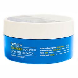 Гидрогелевые патчи для глаз с коллагеном FarmStay Collagen Water Full Hydrogel Eye Patch фото