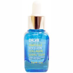 Ампульная сыворотка с коллагеном FarmStay DR.V8 Ampoule Solution Collagen фото