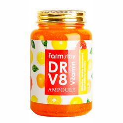 Многофункциональная сыворотка с витаминным комплексом FarmStay DR.V8 Vitamin Ampoule фото