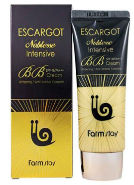 BB-крем з екстрактом королівського равлика FarmStay Escargot Noblesse lntensive BB Cream SPF 48/PA++ фото