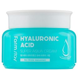 Суперувлажняющий  крем для лица с гиалуроновой кислоты FarmStay Hyaluronic Acid Super Aqua Cream фото