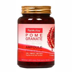 Многофункциональная сыворотка c экстрактом граната FarmStay Pomegranate All-In-One Ampoule фото