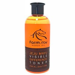 Тонер для обличчя з кінським маслом FarmStay Visible Difference Horse Oil Moisture Toner фото