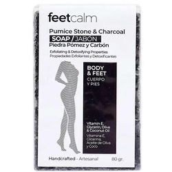Мило-пемза з активованим вугіллям Feetcalm Pumice Stone Soap фото
