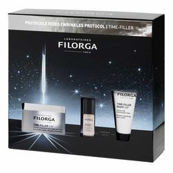 Набір для обличчя проти зморшок Filorga Time-Filler 5 XP Set (crm/50ml + night/crm14ml + serum/5ml) фото