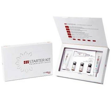 Стартовый набор по уходу за кожей лица Genosys Starter Kit (mask/1pcs + serum/3*2ml + gel/mask/38g + cr/20ml + sun/cr/4g) фото