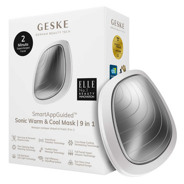 Звукова маска тепло та холод 9 в 1 Geske Sonic Warm & Cool Mask 9 in 1 фото