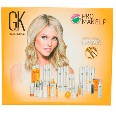 Стартовий набір для процедури кератинування Resistant Gkhair Resistant Set (resistant/60 ml + shamp/60ml + cond/300ml + shamp/300ml) фото