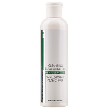 Очищуючий гель-скраб Green Pharm Cosmetic Cleansing Gel Scrub фото