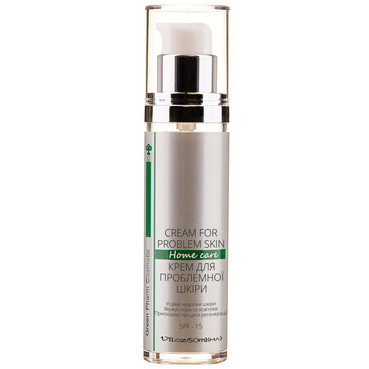Крем для проблемної шкіри обличчя з SPF 15 (УЦІНКА) Green Pharm Cosmetic Cream For Problem Skin SPF 15 фото