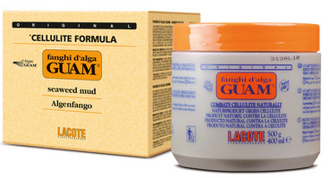 Антицелюлітна маска Guam Fanghi d'Alga Seaweed Mud Algenfango фото
