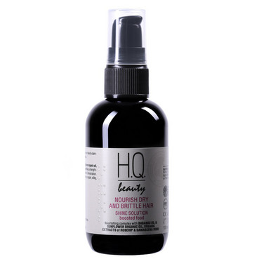 Флюїд для блиску волосся H.Q.Beauty Nourish Dry And Brittle Hair Shine Solution фото