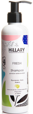 Шампунь для всіх типів волосся Hillary Fresh Shampoo фото