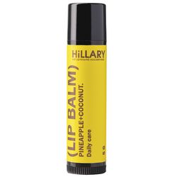 Бальзам для губ &bq;Ананас і кокос&bq; Hillary Lip Balm Pineapple + Coconut Daily Care фото