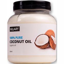 Рафінована кокосова олія Hillary Premium Quality Coconut Oil фото