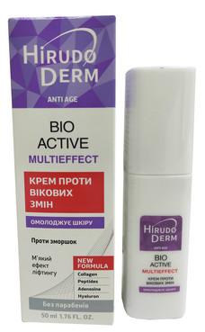 Крем проти вікових змін шкіри Hirudo Derm Bio Active Multieffect фото
