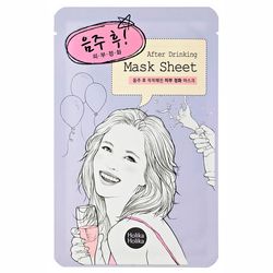 Тканевая  маска после вечеринки Holika Holika After Mask Sheet - Drinking фото