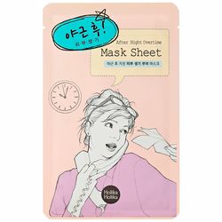 Тканевая маска после трудового рабочего дня Holika Holika After Mask Sheet Night Overtime фото
