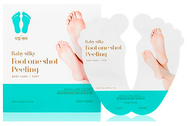 Пілінг для ніг Holika Holika Baby Silky Foot One Shot Peeling Mask Sheet фото