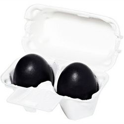 Мыло - маска для лица с древесным углем Holika Holika Charcoal Egg Soap фото