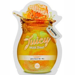 Тканевая маска &bq;Джуси маск&bq; с экстрактом мёда Holika Holika Honey Juicy Mask Sheet фото
