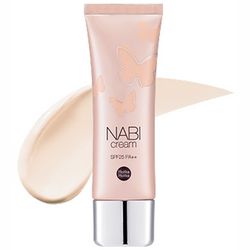 Крем - база для лица со светоотражающими частицами Holika Holika Nabi Cream Shiny SPF 25 PA++ фото