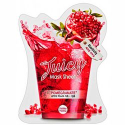 Тканевая маска &bq;Джуси Маск&bq; с экстрактом граната Holika Holika Pomegranate Juicy Mask Sheet фото