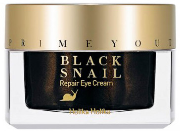 Відновлюючийий крем для шкіри навколо очей Holika Holika Prime Youth Black Snail Repair Eye Cream фото
