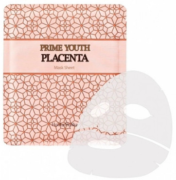 Омолоджуюча маска з плацентою Holika Holika Prime Youth Placenta Mask Sheet фото