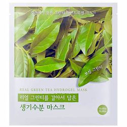 Маска для лица с зелёным чаем Holika Holika Real Hydrogel Mask - Green Tea фото
