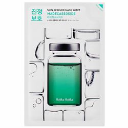 Тканевая маска для лица с экстрактом центеллы азиатской Holika Holika Skin Rescuer Mask Sheet Madecassoside фото
