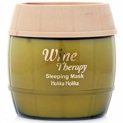 ночная маска с белым вином holika holika wine therapy sleeping mask white wine фото