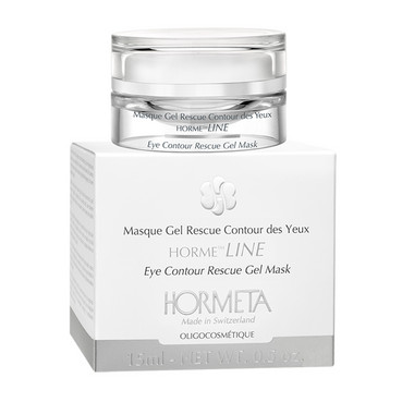 Гелева маска для контуру очей від набряків Hormeta Horme Line Eye Contour Rescue Gel Mask фото