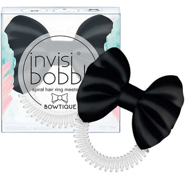 Резинка-метелик для волосся Invisibobble Bowtique True Black фото
