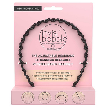 Ободок для волосся Invisibobble Hairhalo True Dark Sparkle фото