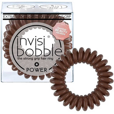 Резинка-браслет для волосся Invisibobble Power Pretzel Brown фото
