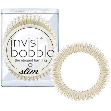 Резинка для волосся Invisibobble Slim Stay Gold фото