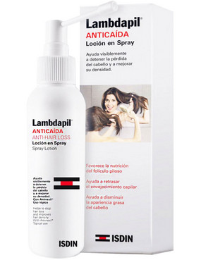 Лосьон-спрей проти випадіння волосся Isdin Anti-Hair Loss Lambdapil Lotion Spray фото