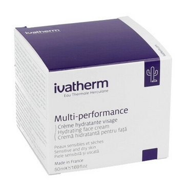 увлажняющий крем для чувствительной и сухой кожи ivatherm multi-performance hydrating face cream фото