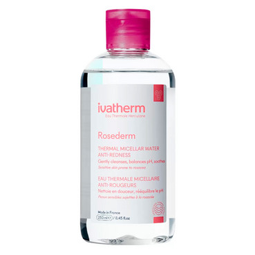 Міцелярний лосьйон для шкіри, схильної до почервоніння Ivatherm Rosederm Anti-Redness Micellar Lotion фото