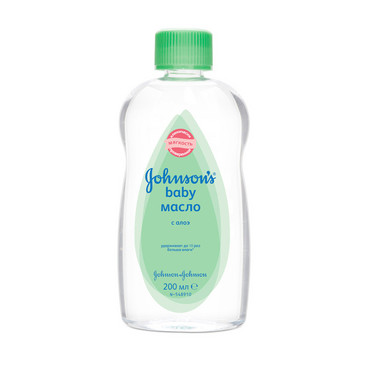 Олія для тіла з алое Johnson's Baby Oil with Aloe фото