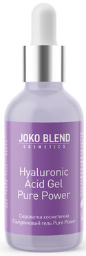 Сироватка для обличчя Joko Blend Hyaluronic Acid Gel Pure Power фото