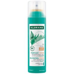 Себорегулюючий сухий шампунь для темного волосся Klorane Nettle Dry Shampoo for Dark Hair фото